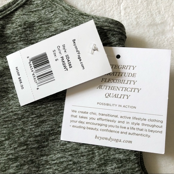 NWT Beyond Yoga Spacedye Slim Cropped Tank Top - Picture 4 of 6